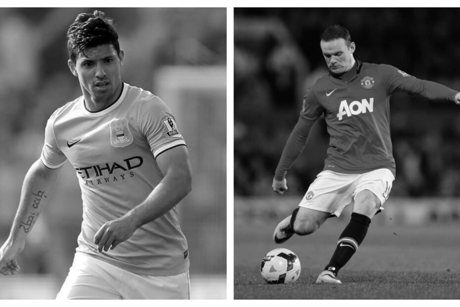 Sergio Aguero vs Wayne Rooney Stats