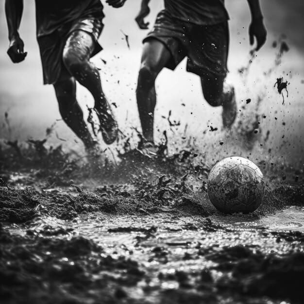 Soccer Player Scoring Goal (2)