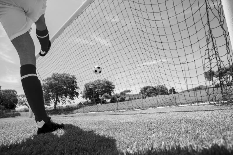 Soccer Player Scoring Goal 39