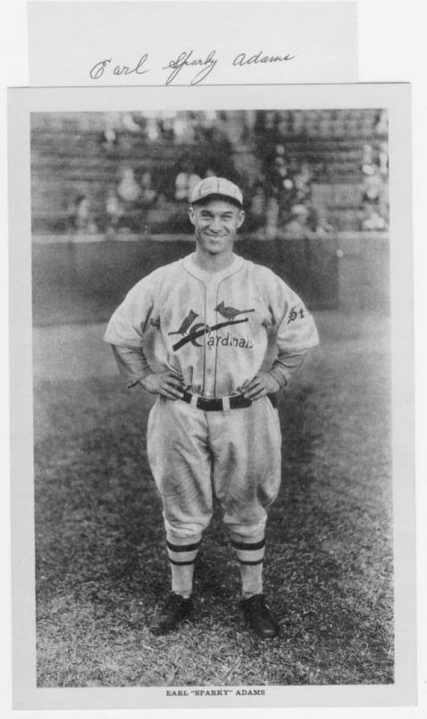 Sparky Adams MLB Baseball