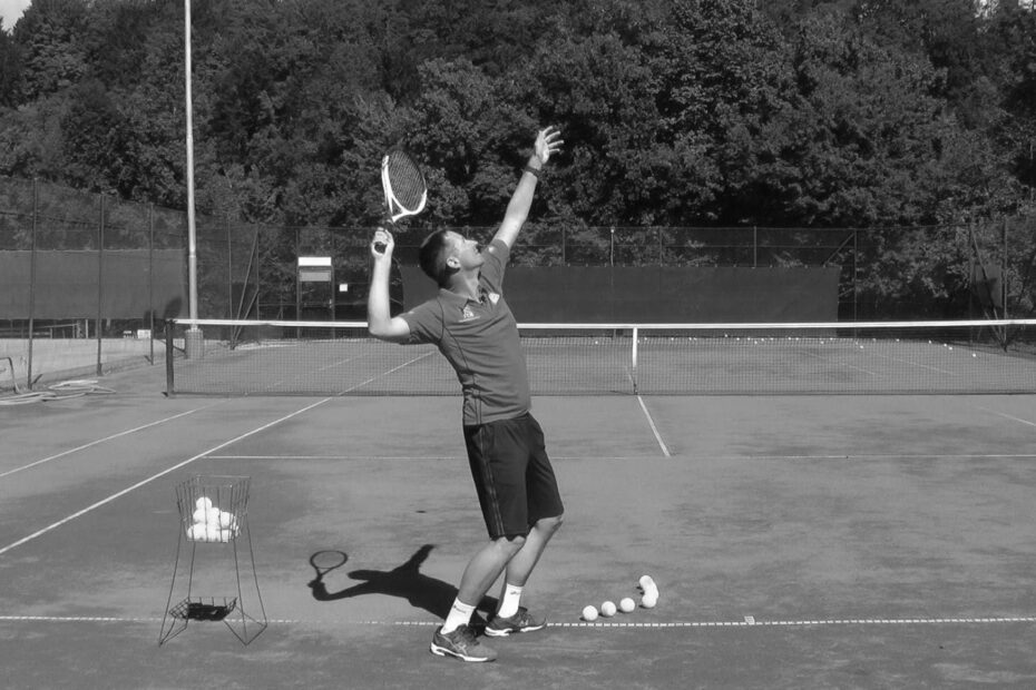 Tennis Player Serve 10