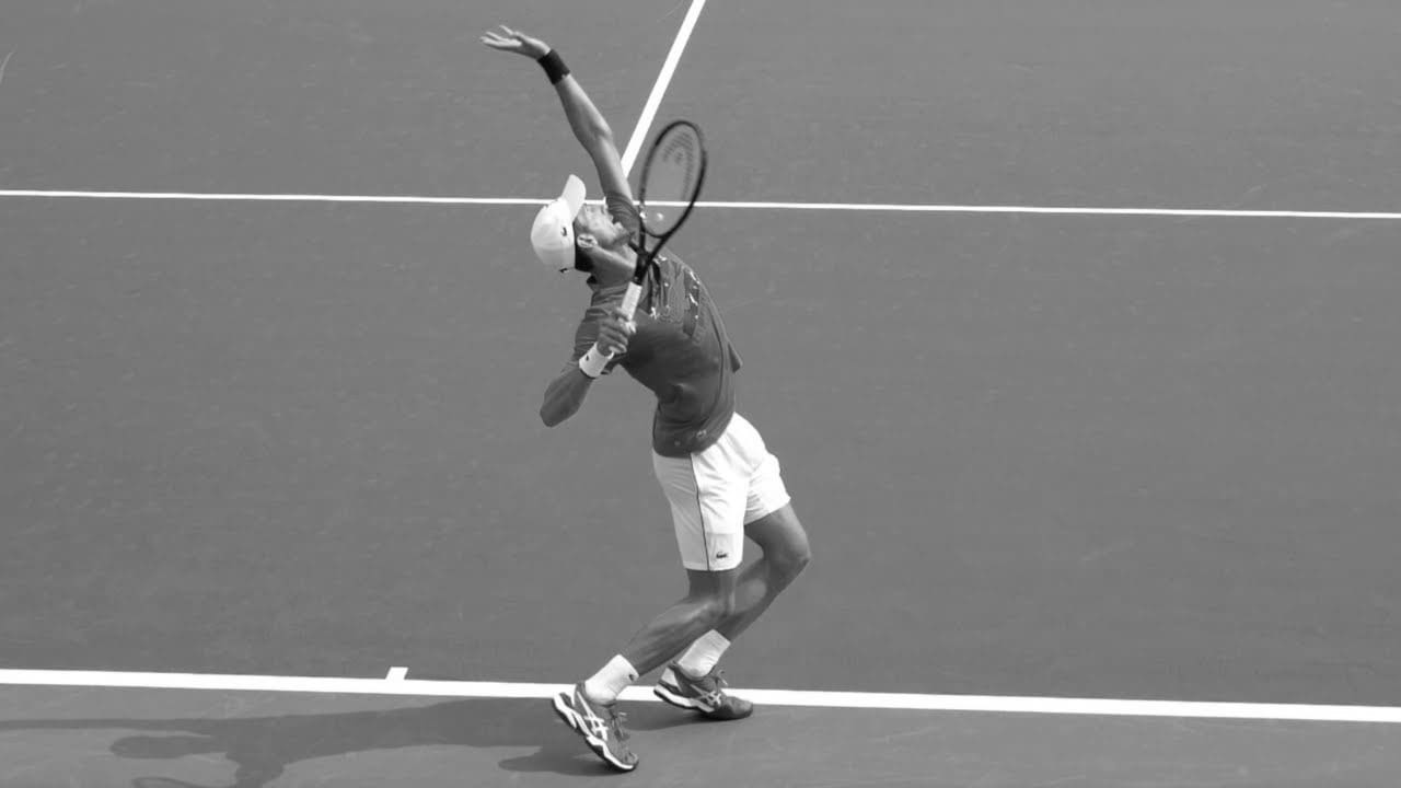 Tennis Player Serve 6