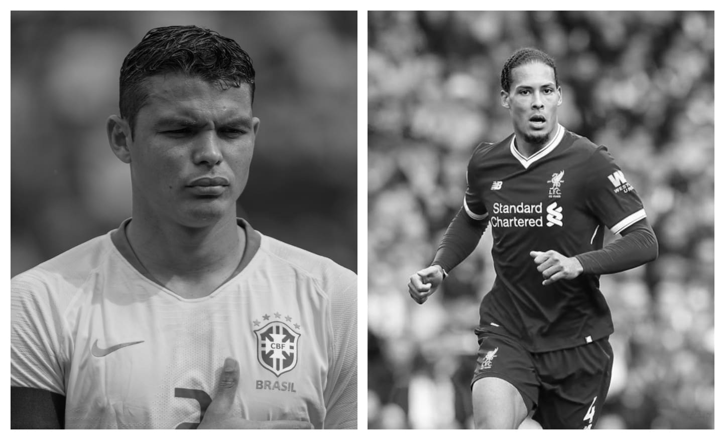 Thiago Silva vs Virgil Van Dijk Stats