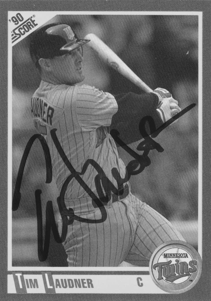 Tim Laudner MLB Baseball