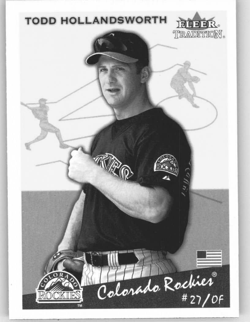 Todd Hollandsworth MLB Baseball