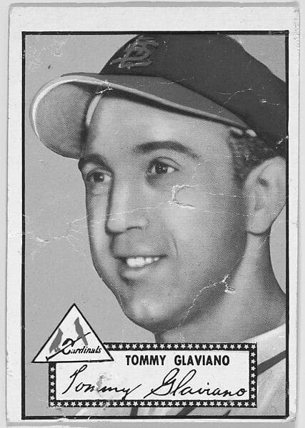 Tommy Glaviano MLB Baseball