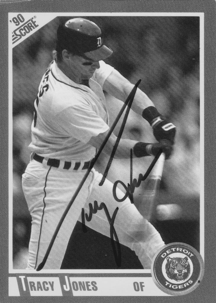 Tracy Jones MLB Baseball