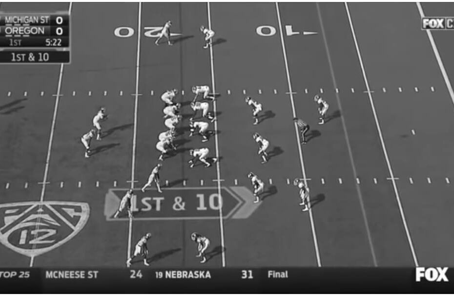 Trips Formation Football