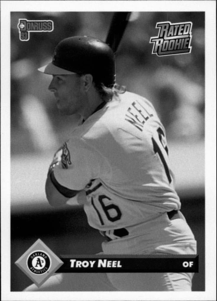 Troy Neel MLB Baseball