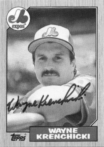 Wayne Krenchicki MLB Baseball