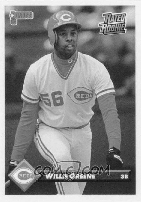 Willie Greene MLB Baseball