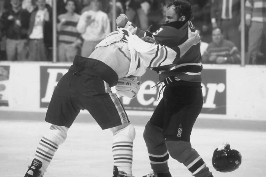 hockey fight strap