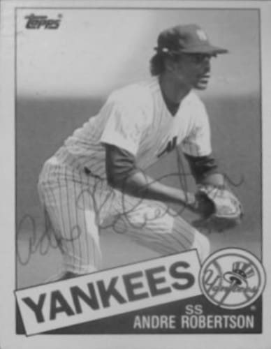 Andre Robertson MLB Baseball