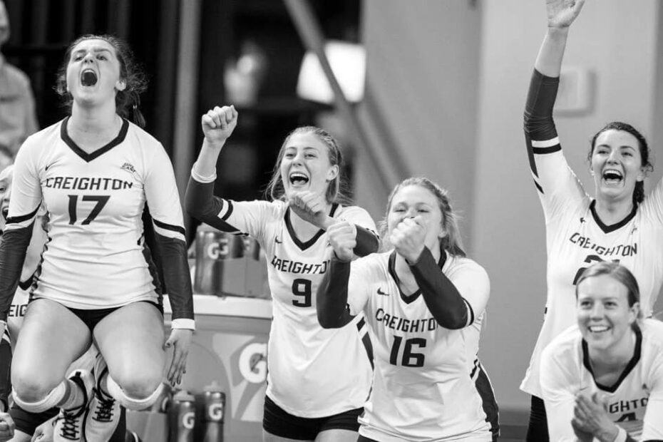 Creighton Volleyball Player Mount Rushmore