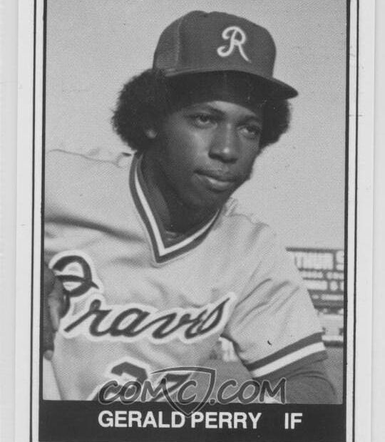 Gerald Perry MLB Baseball