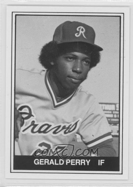 Gerald Perry MLB Baseball