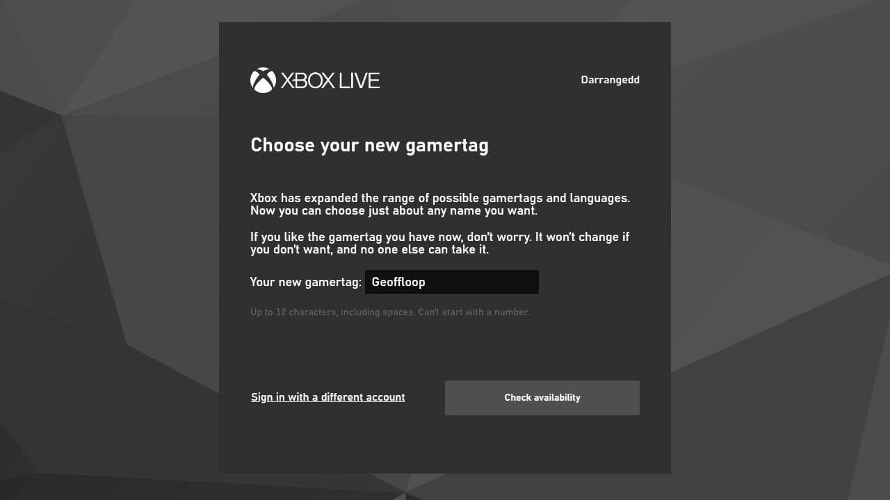 How To Change Xbox Gamertag
