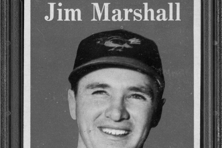 Jim Marshall MLB Baseball