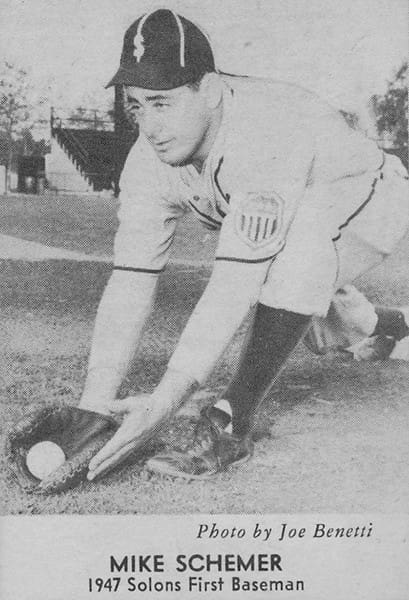 Mike Schemer MLB Baseball