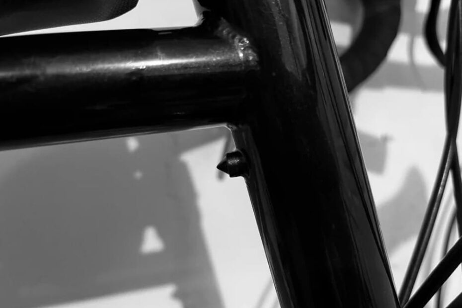 Pointy Knob Head Tube Biking