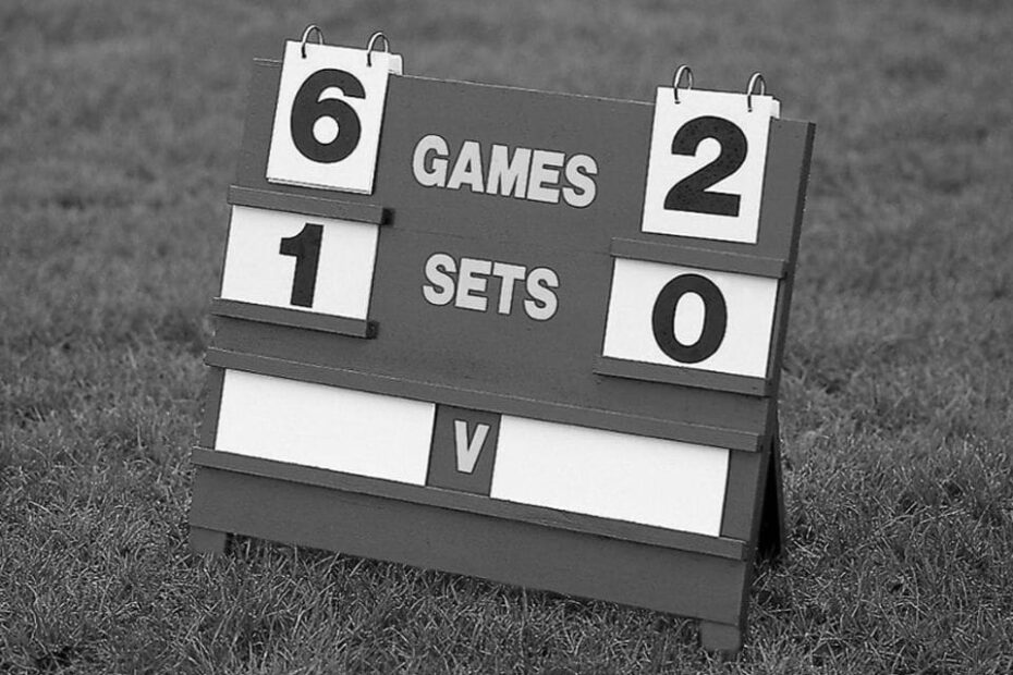 The Basics of Tennis Scoring