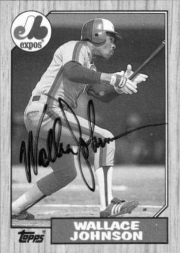 Wallace Johnson MLB Baseball