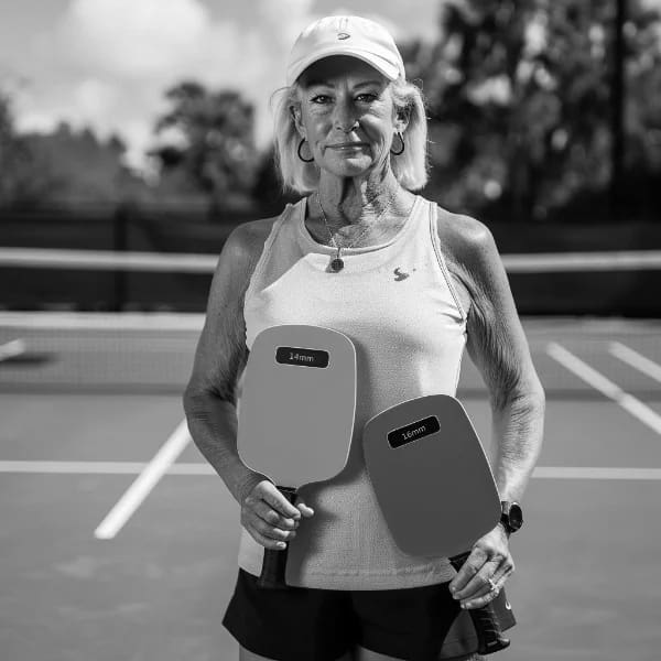 Comparison of 14mm and 16mm Pickleball Paddles