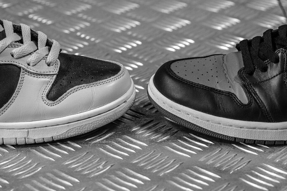 Comparison of Nike Dunk and Jordan 1