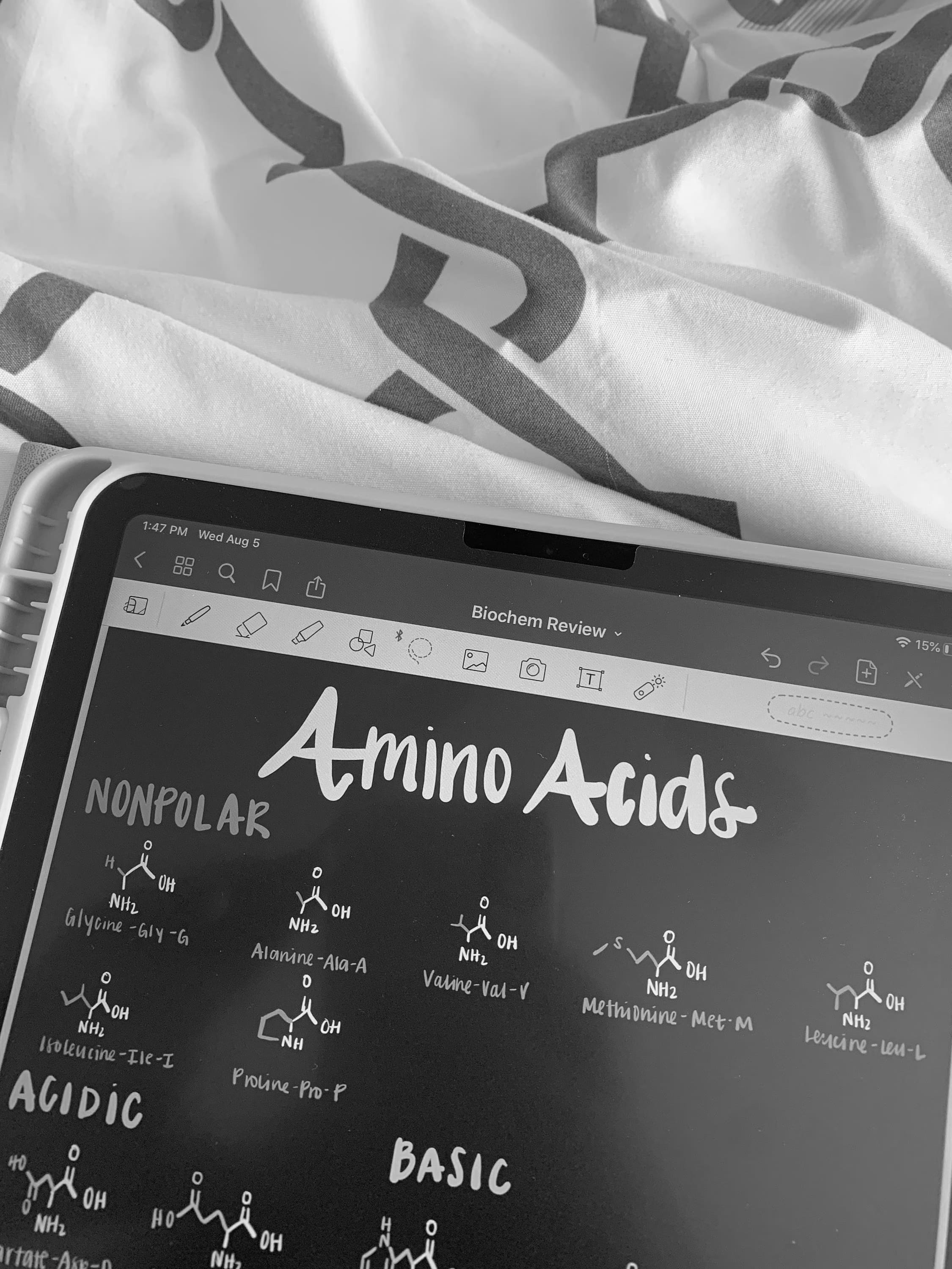 MCAT Amino Acids and Their Functions
