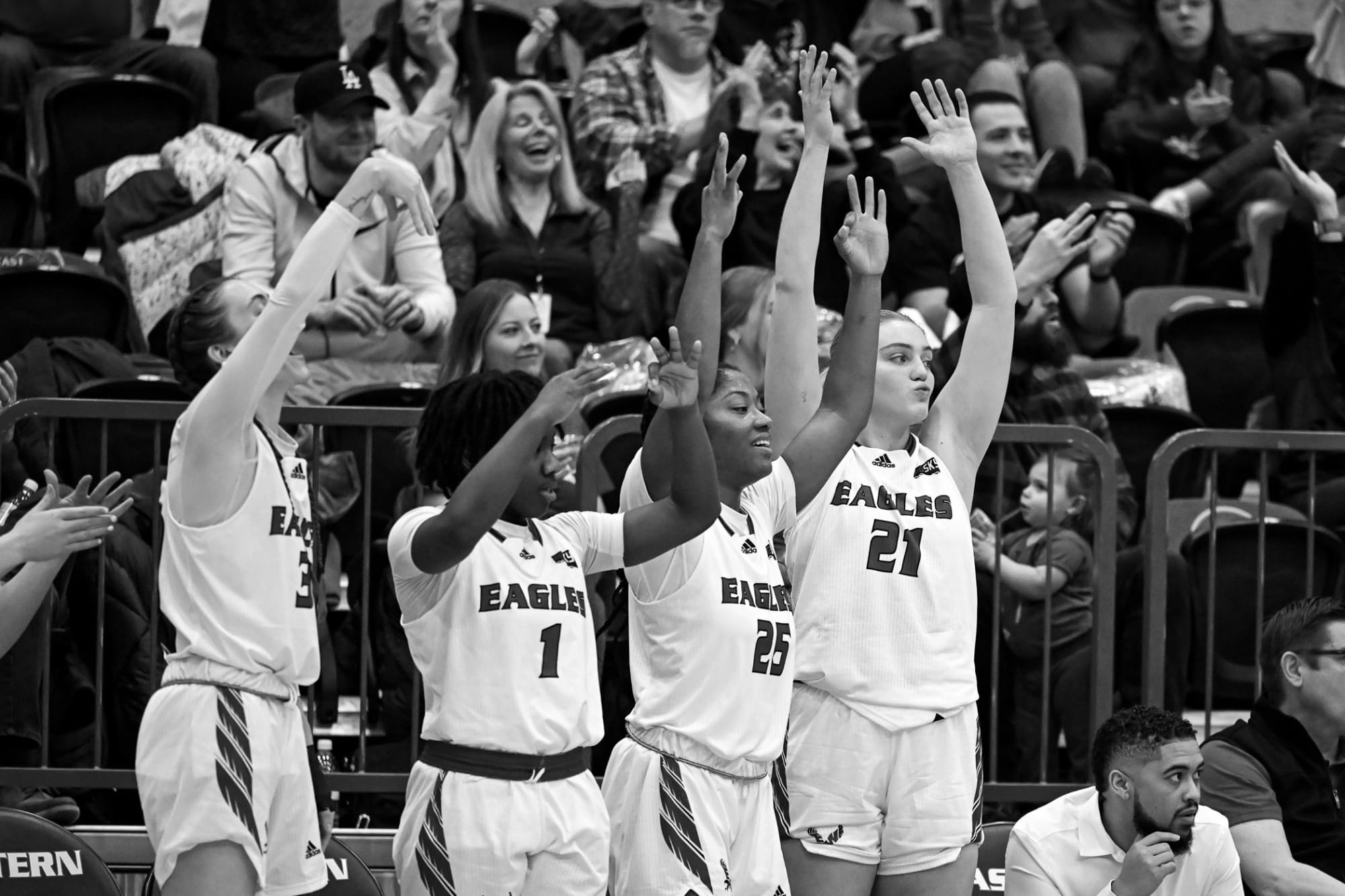 Eastern Washington Women's Basketball Icons and Champions