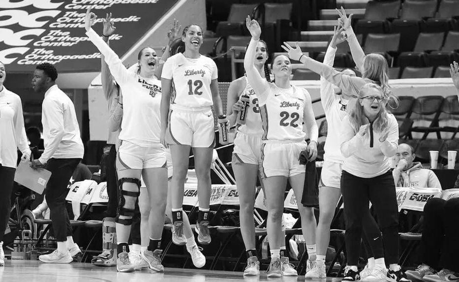 Liberty Women's Basketball Player Mount Rushmore