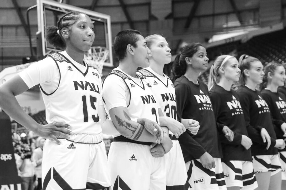 Northern Arizona Women's Basketball Player Mount Rushmore