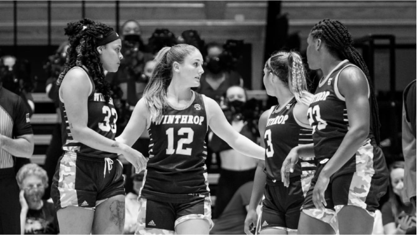 Winthrop Women's Basketball Player Mount Rushmore