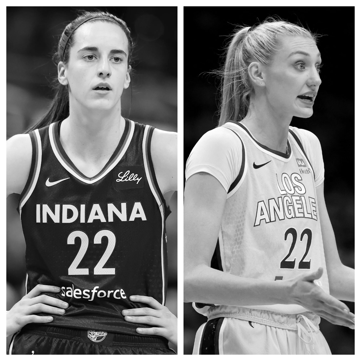 Caitlin Clark vs Cameron Brink
