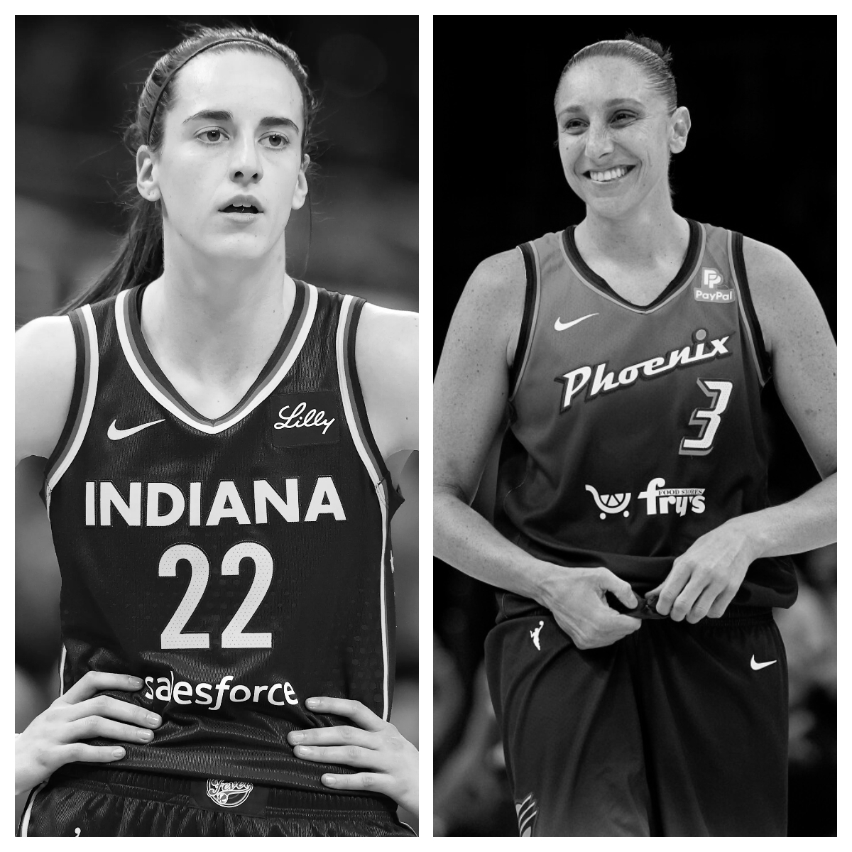 Caitlin Clark vs Diana Taurasi