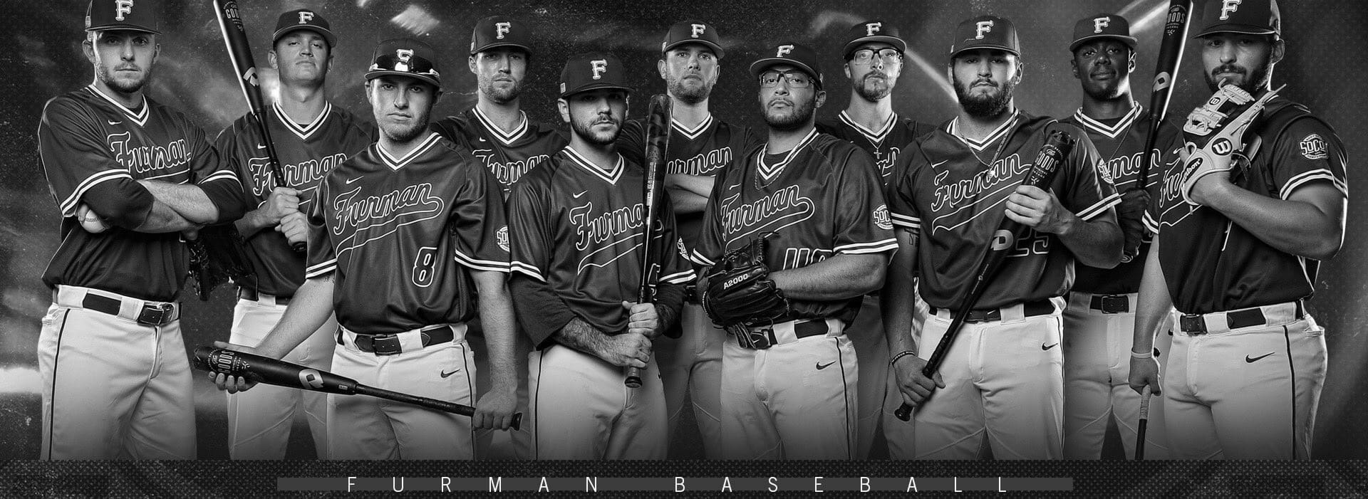 Furman Paladins Baseball Player Mount Rushmore