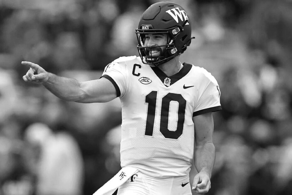 Wake Forest Demon Deacons Football Player Mount Rushmore