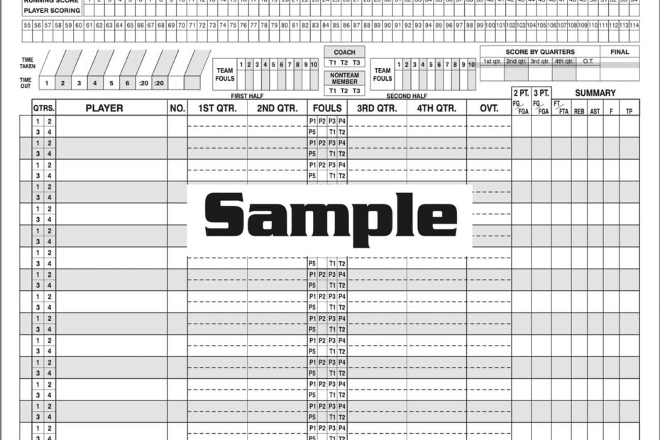 Best Coach & Referee Scorebooks
