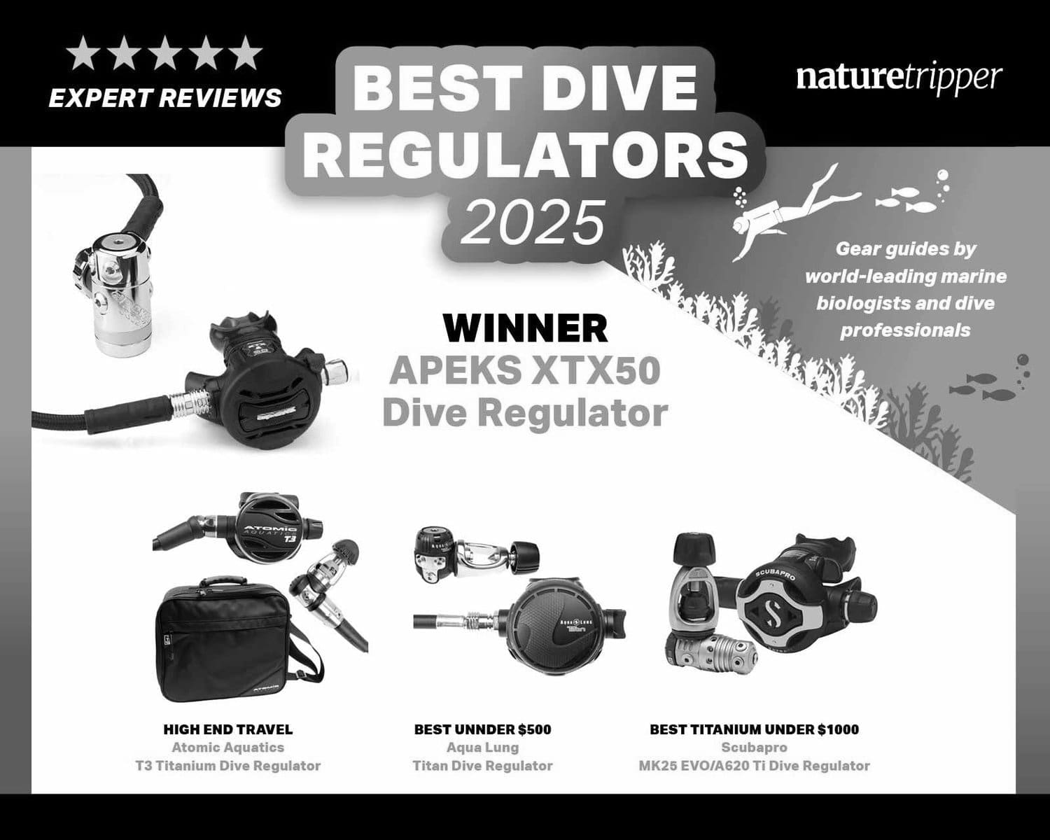 Best Diving Regulators