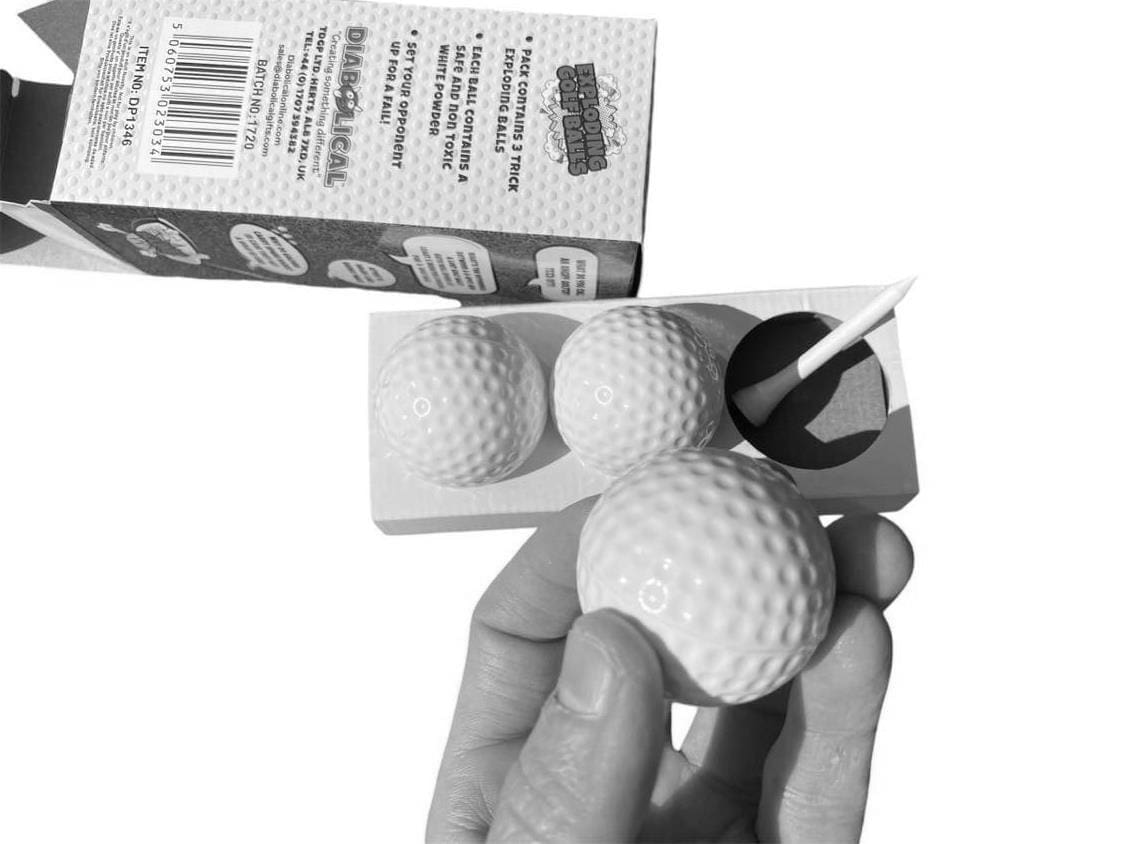 Best Trick & Novelty Golf Balls