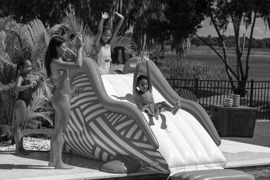 Inflatable Pool Water Slides