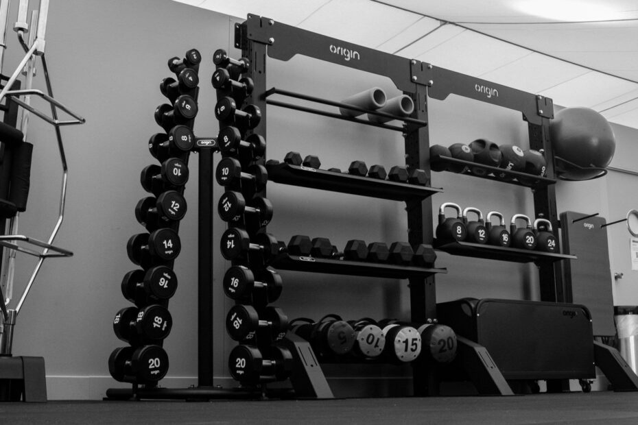 Strength Training Plate Storage Racks