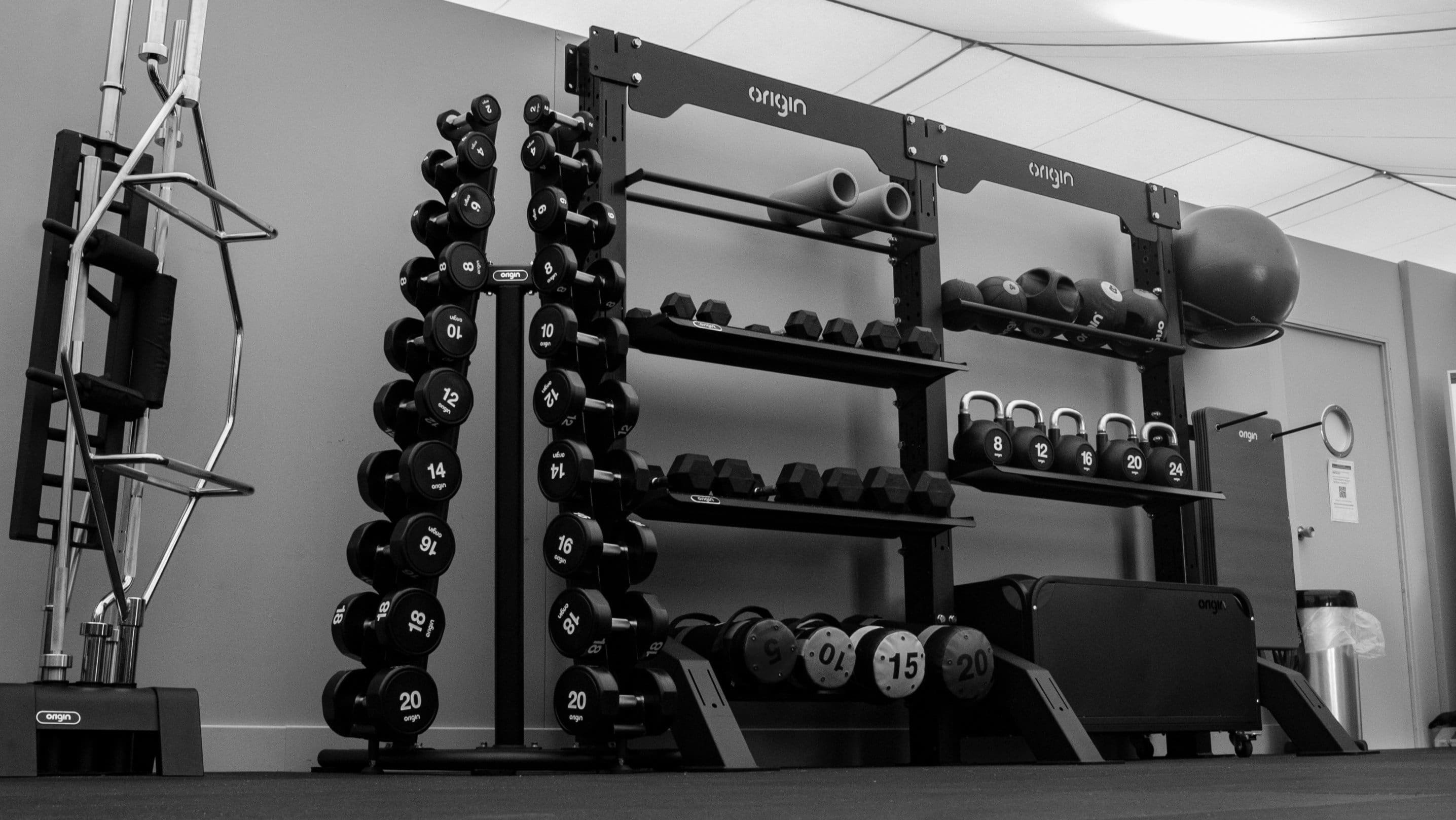Strength Training Plate Storage Racks