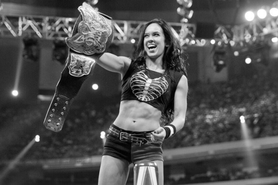 AJ Lee Wrestler