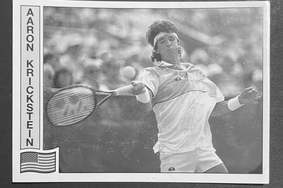 Aaron Krickstein Tennis Player