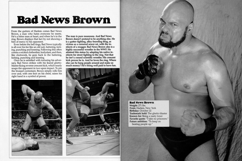 Bad News Brown Wrestler