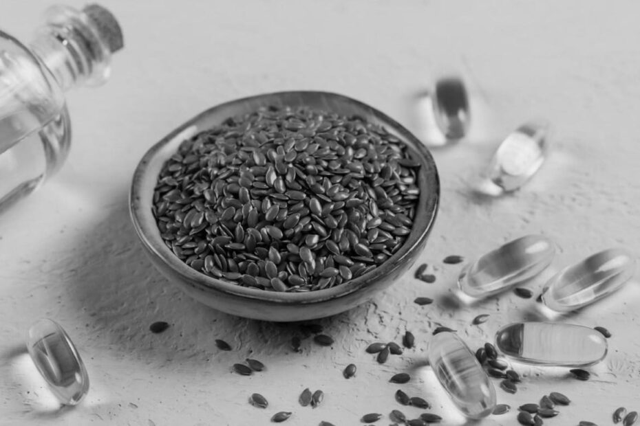 Flax Seed Oil Nutritional Supplements