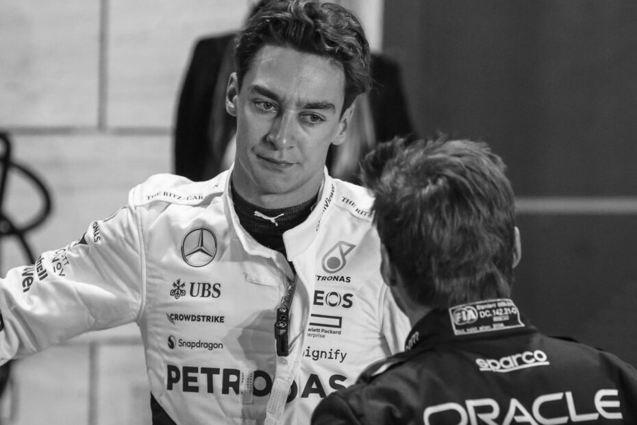 George Russell Race Car Driver