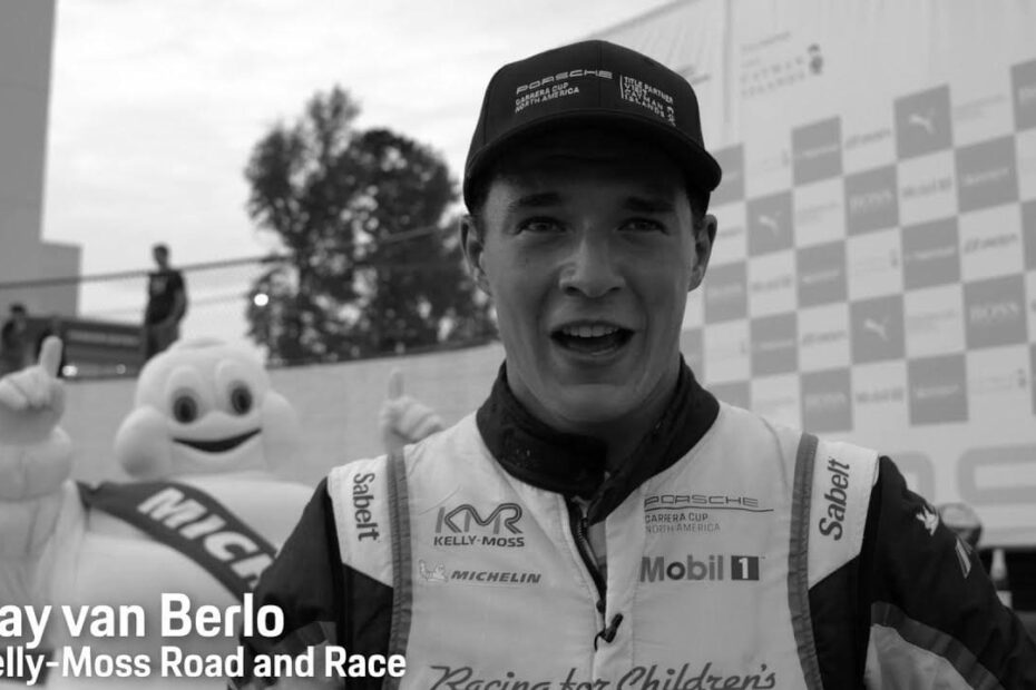 Kay van Berlo Race Car Driver