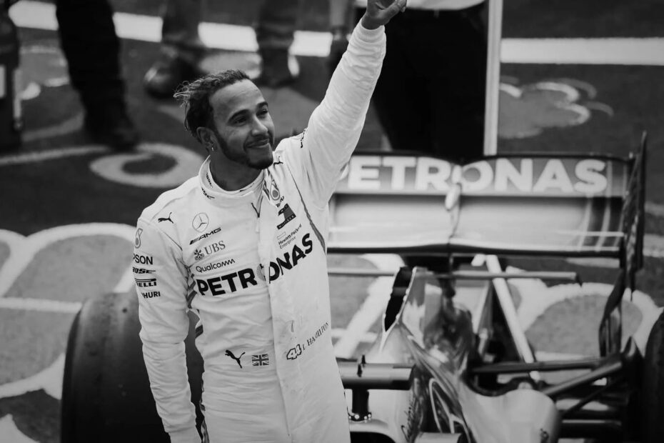 Lewis Hamilton Race Car Driver